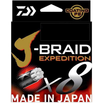 Леска DAIWA J-BRAID EXPEDITION×8E 0.10mm-150m SMASH ORANGE